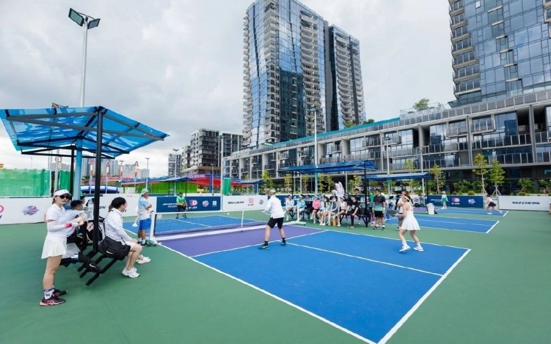 Sân Pickleball Bảo Lộc đẹp