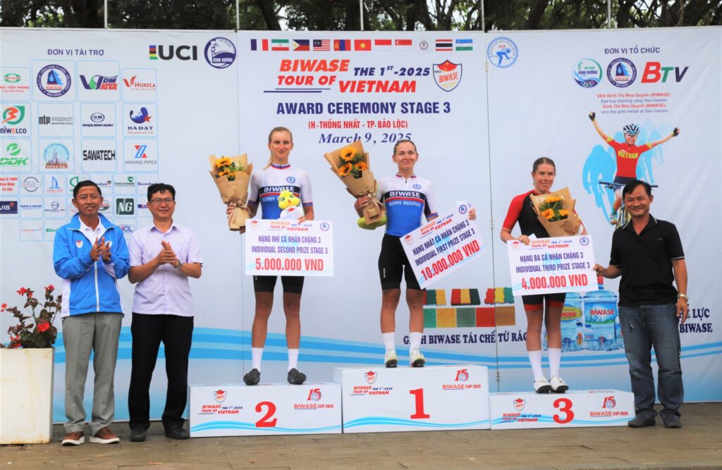 Kết quả chặng đua Bảo Lộc - Đà Lạt Giải xe đạp nữ Quốc tế Biwase Tour of Vietnam 2025: Natalia Frolova bứt phá ngoạn mục 2 Chặng Đua Bảo Lộc